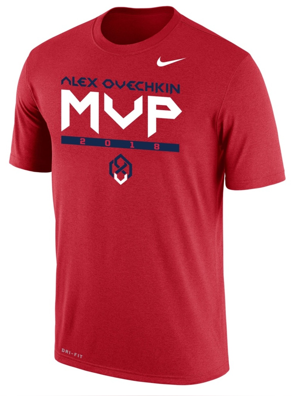 Nike Washington Capitals Alexander Ovechkin Nike Red 2018 Stanley Cup Shirt